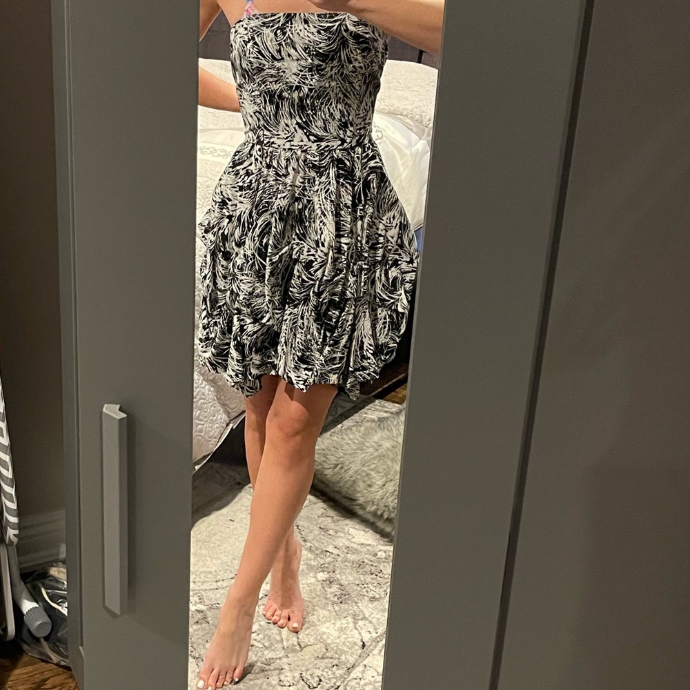 American rag strapless dress